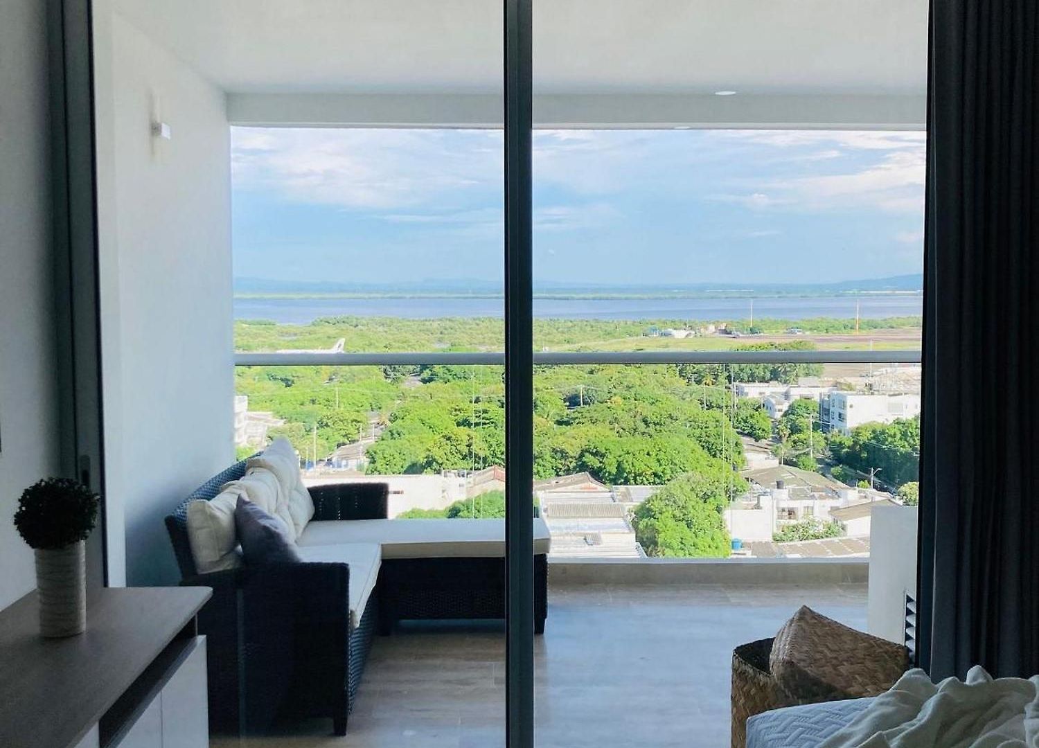 Apartamento Cb1241 | Piso 12 Con Vista Mágica Ciudad *