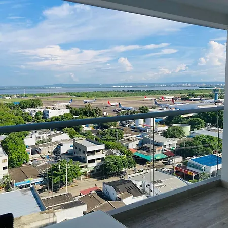 Cb1241 | Piso 12 Con Vista Mágica Ciudad * Cartagena
